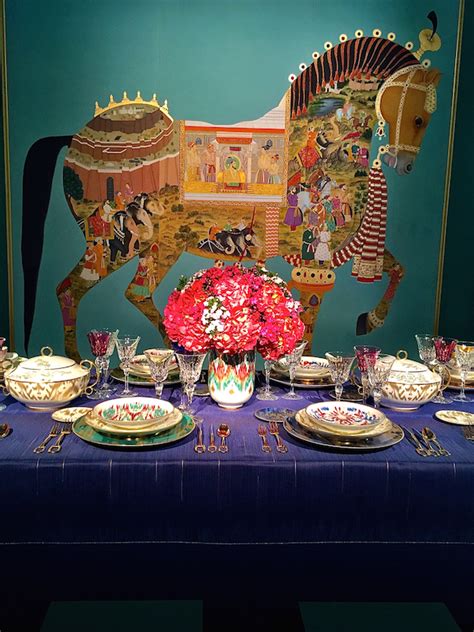 hermes table setting|hermes equestrian table.